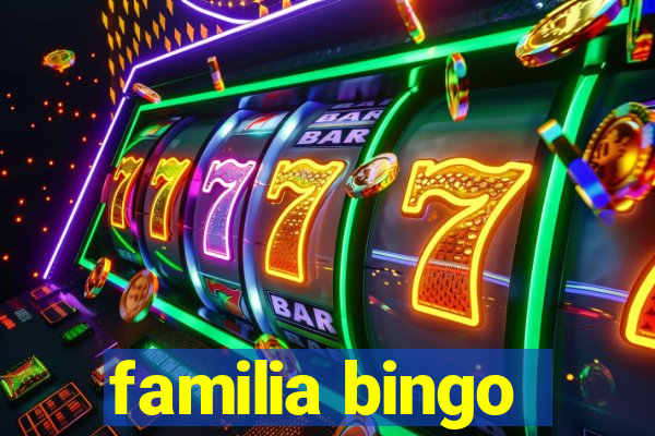 familia bingo